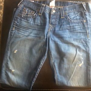 True Religion Straight Leg Jeans